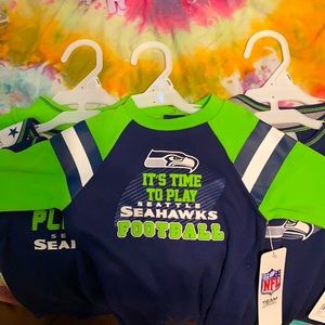 COPY - NWT Infant Boy Seahawks Bundle! Size 3-6 months- 6 pieces- perfect gift!